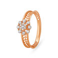 Graceful Modern Diamond Finger Ring 
