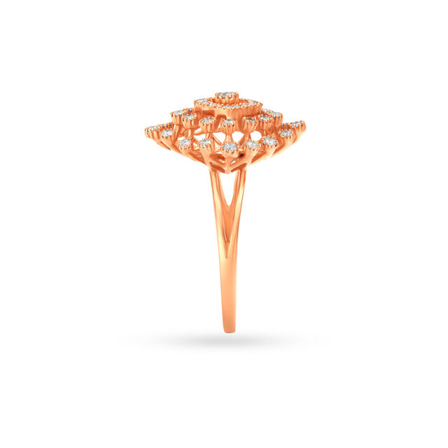 Stunning Floral Finger Ring