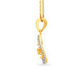 Stately Paisley Diamond Pendant,,hi-res 2