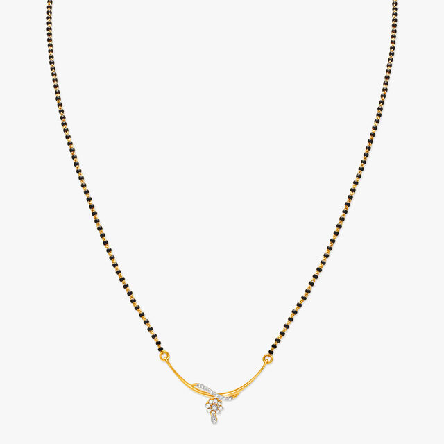 Modish Floral Mangalsutra 2