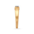 Sleek 18 Karat Yellow Gold And Diamond Finger Ring,,hi-res 3