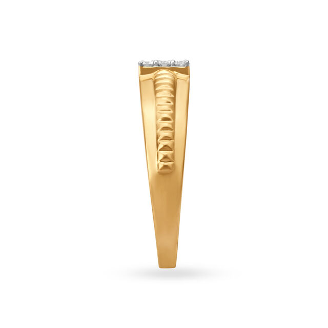 Eclectic Geometric Diamond Ring,,hi-res 3