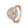 Magnificent 18 Karat White And Rose Gold And Diamond Statement Ring,,hi-res 