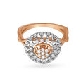 Magnificent 18 Karat White And Rose Gold And Diamond Statement Ring,,hi-res 2