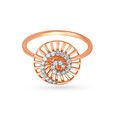 Spectacular Spiral Design Diamond Finger Ring 3