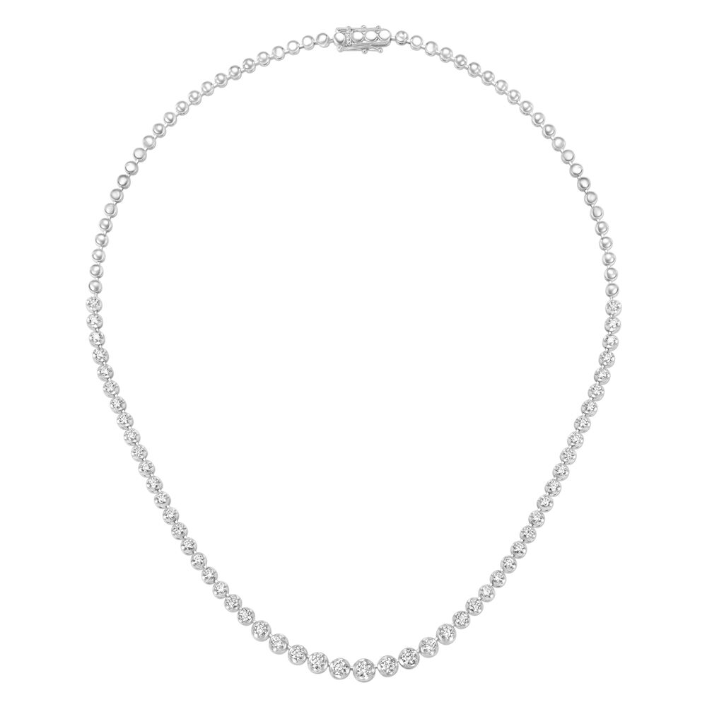 Tanishq white gold chain sale