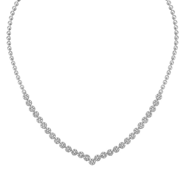 Dazzling White Gold and Diamond Necklace,,hi-res 2
