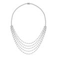 Entrancing Multi Layered Diamond Necklace,,hi-res 