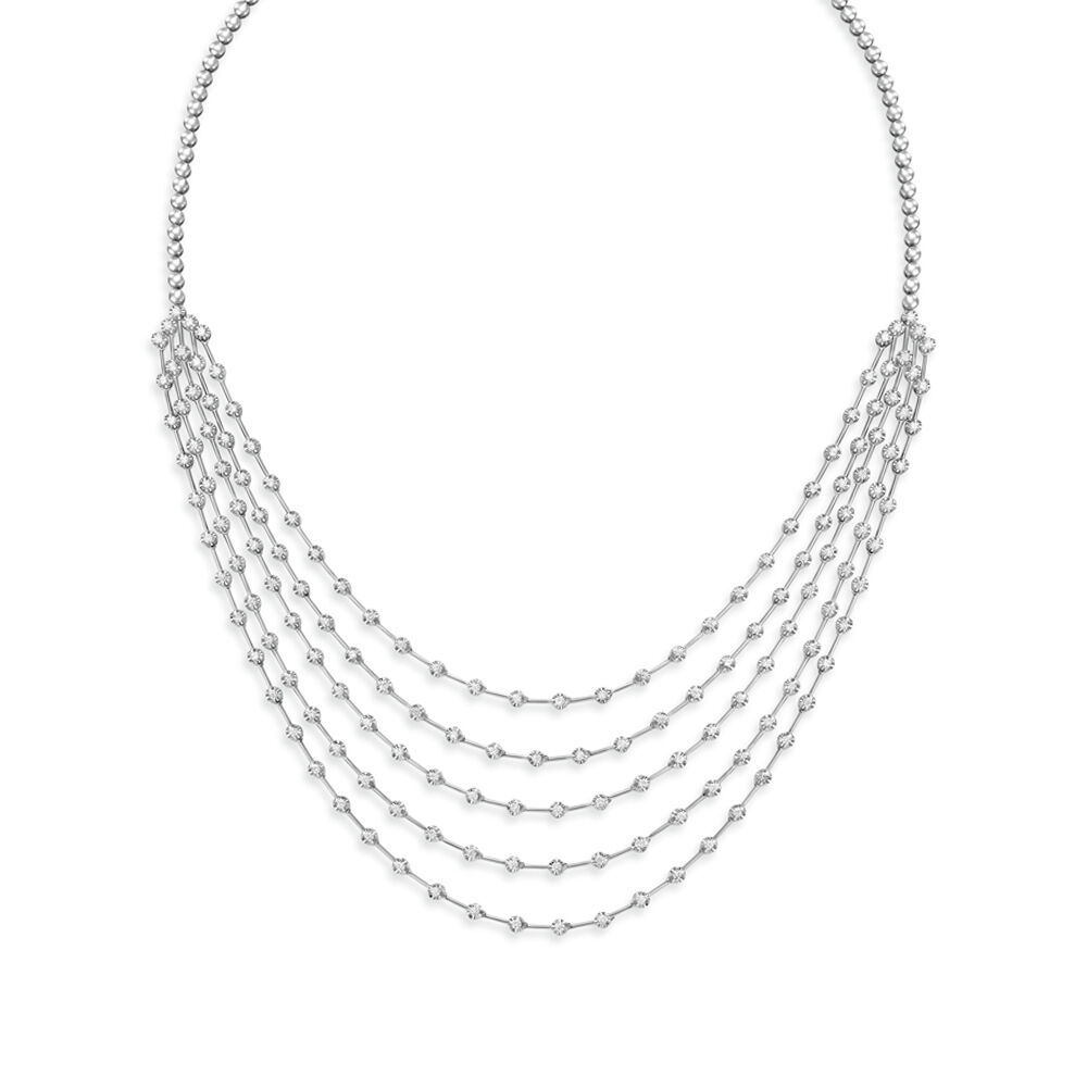 Multi diamond necklace 2025