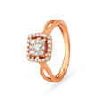 Boldly Elegant Square Cocktail Ring,,hi-res 
