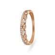 Sleek And Glamorous Diamond Finger Ring 