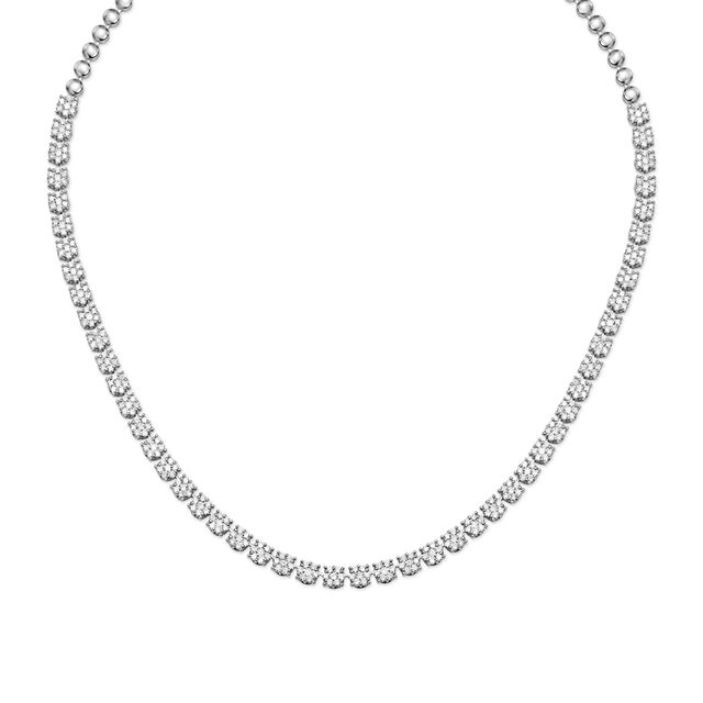 Spectacular White Gold and Diamond Necklace,,hi-res 2