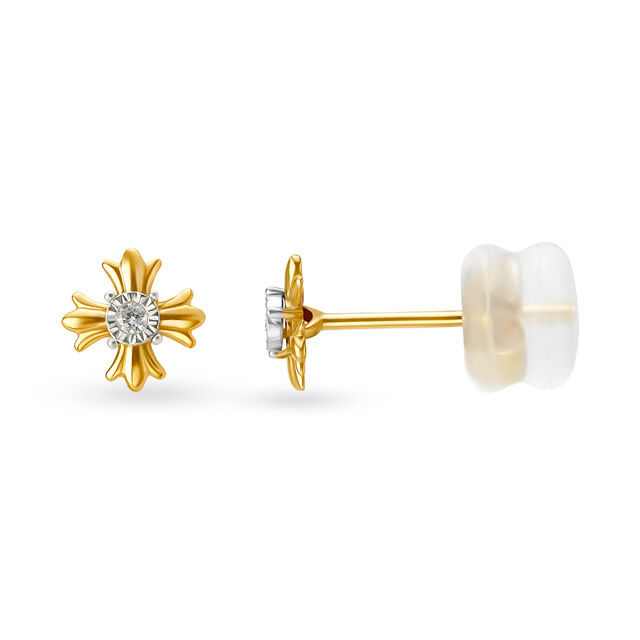 Tanishq Gold Earrings,,hi-res 2