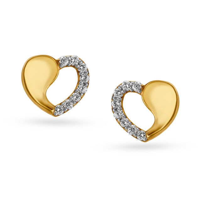Tanishq Gold Earrings,,hi-res 