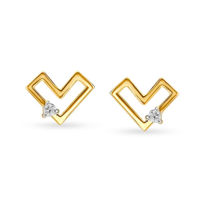 Tanishq Gold Earrings 