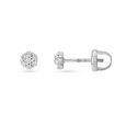 Cluster Diamond Stud Earrings 2