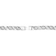 Interlinked Diamond Encrusted White Gold Bracelet for Men,,hi-res 2