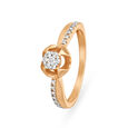 Mesmerising Rose Gold and Diamond Ring 