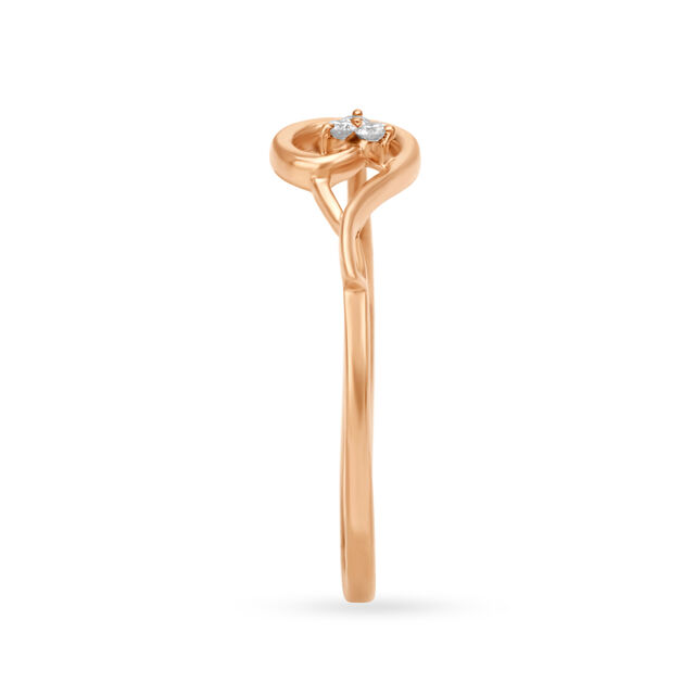 Timeless Trillium Diamond Finger Ring 3