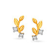18 Karat Gold and Diamond Stud Earrings,,hi-res 