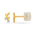 18 Karat Gold and Diamond Stud Earrings,,hi-res 2