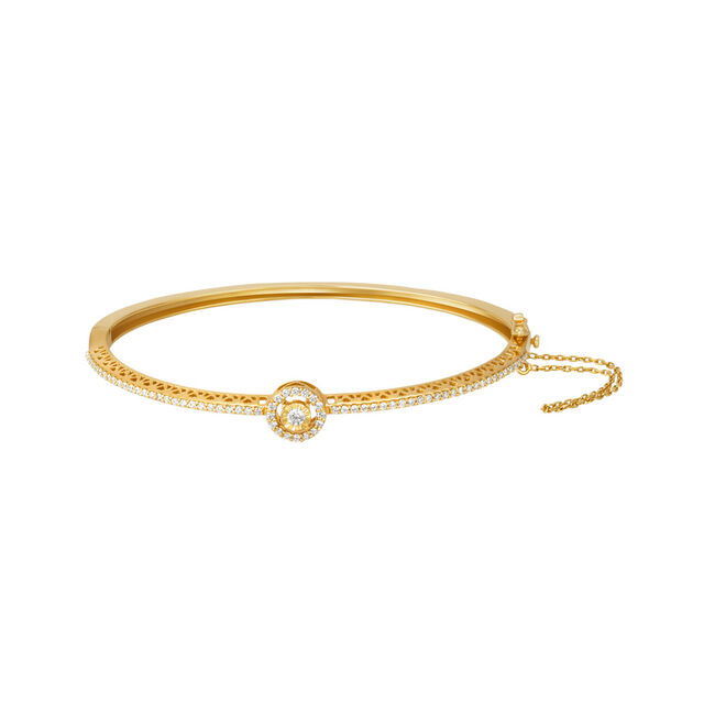 Delicate Elegant Diamond Bangle,,hi-res 