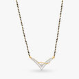 Charming Romantic Diamond Mangalsutra,,hi-res 2