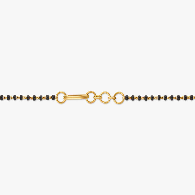 Exquisite Floral Diamond Mangalsutra 3