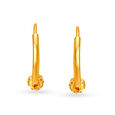 Dainty Beaded Gold Hoop Earrings,,hi-res 3