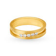 Unique 18 Karat Dual-Toned Gold And Diamond Finger Ring,,hi-res 2