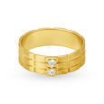 Suave 18 Karat Yellow Gold And Diamond Block Ring,,hi-res 2