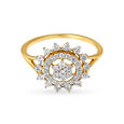Floral Majesty Gold & Diamond Ring,,hi-res 2