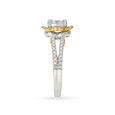 Eternally Intertwined Together Diamond Finger Ring 3