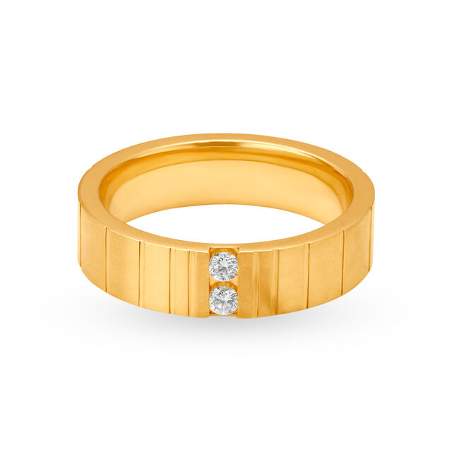 Definitive 18 Karat Gold And Diamond Finger Ring,,hi-res 2