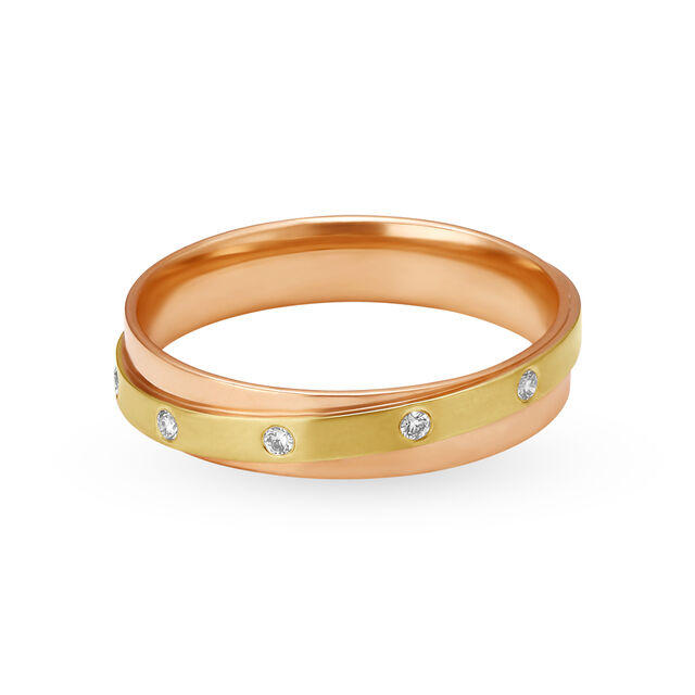 Interlinked 4 Stone Diamond Ring,,hi-res 2