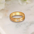 Bold Stylish Diamond Ring for Men 