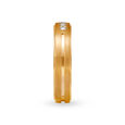 Stylish 18 Karat Dual-Toned Gold And Diamond Finger Ring 3