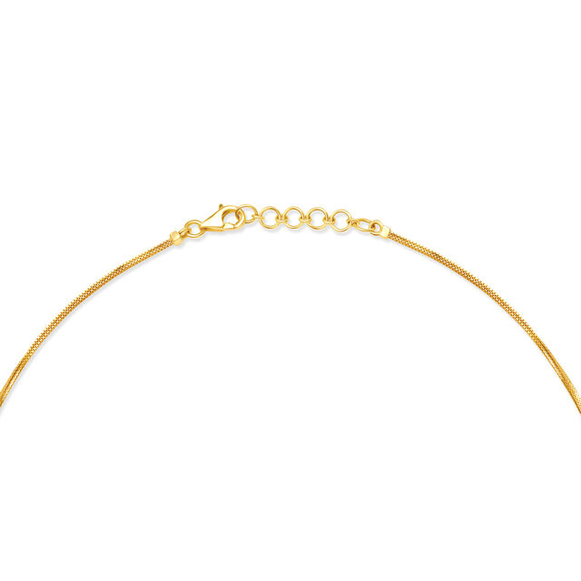 Art Deco Diamond Ribbon Necklace,,hi-res 3