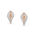 Dazzling Diamond Hoop Earrings 