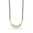 Graceful Diamond Mangalsutra,,hi-res 
