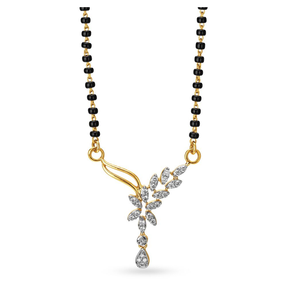 Tanishq 18 carat mangalsutra 2025