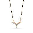 Eternity Pattern Gold and Diamond Mangalsutra,,hi-res 2