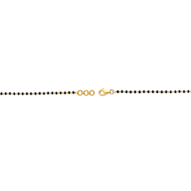 Elegant Diamond Mangalsutra Bracelet in a Combination of Yellow and Rose Gold,,hi-res 3