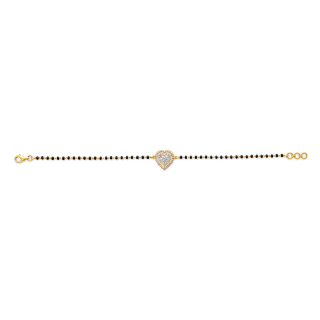 Romantic Diamond Mangalsutra Bracelet,,hi-res 2