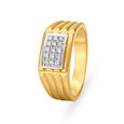 Bold Stunning Diamond Finger Ring for Men 