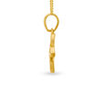 Dainty Dazzling Floral Diamond Gold Pendant,,hi-res 2