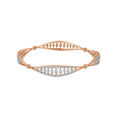 Rose Gold Marquise Brilliance Bangle,,hi-res 
