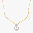 Floral Elegance Diamond Necklace Set 2