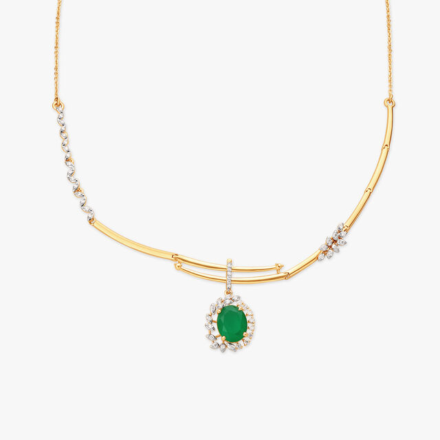 Sophisticated Serenity Diamond Necklace Set 2