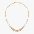 Enchanting Leaves Diamond Necklace Set 2